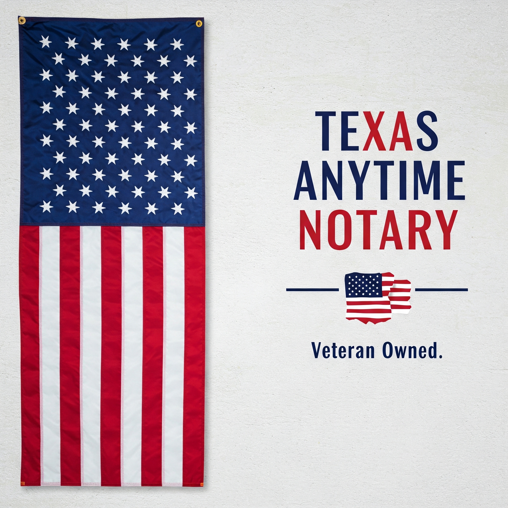 Texas Anytime Notary Logo